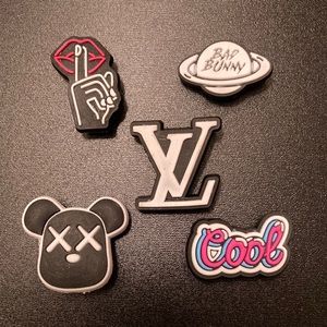 Black Girl Magic Melanin Shoe Charms Jibbitz Set For Crocs